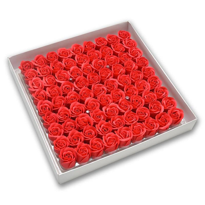 Exquisite Rose Blooms Set with 81 Artificial Flower Heads for Elegant Decor