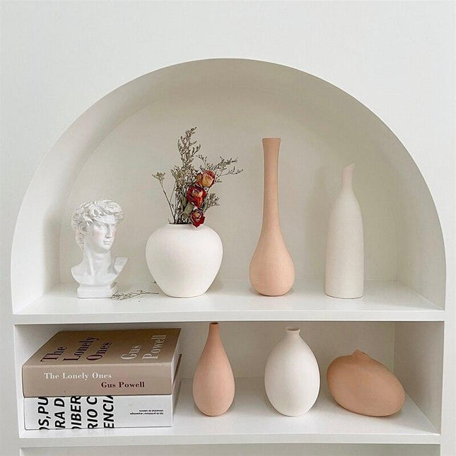 Creative Canvas: Customizable Plain Ceramic Vases for DIY Decor Lovers
