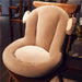 Bay Window Cozy Reading Chair with Ergonomic Back Support for Bedroom Lounging