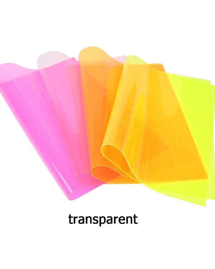 Lustrous Candy Jelly Vinyl Sheets: Exquisite DIY Crafting Collection for Eye-Catching Creations