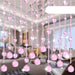 Luxurious Crystal Beaded Privacy Screen Divider Curtain for Elegant Spaces