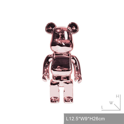 Chic Y2k Bearbrick 400 Collectible Figure - Artistic Home Accent for Stylish Interiors