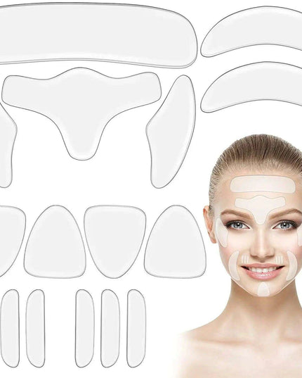 Silicone Anti-Wrinkle Patch Set for Ultimate Youthful Skin Revitalization