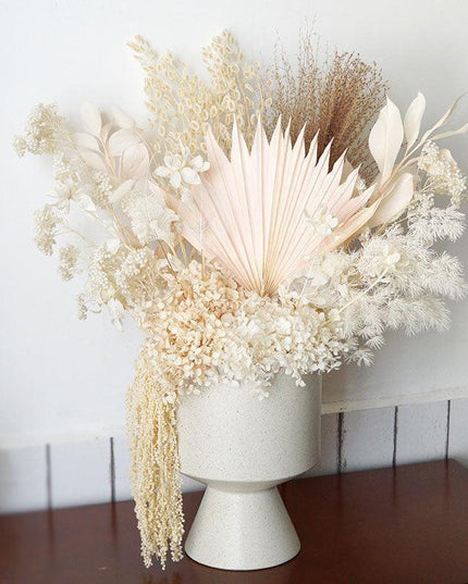 Eternal Charm: Artisan Dried Flower Arrangement for Home and Wedding Decor