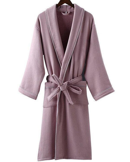 Serene Comfort: Exquisite Yukata-Inspired Winter Cotton Bathrobe for Ultimate Relaxation