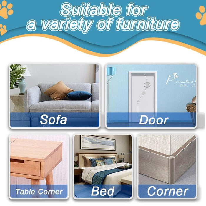 Cat Scratch Protector Sofa Set: Durable Furniture Protection and Training Solution