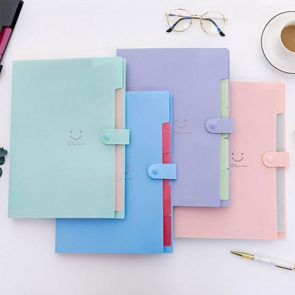Stylish Waterproof Expanding File Folders Set - 3 Pack | Durable & Elegant