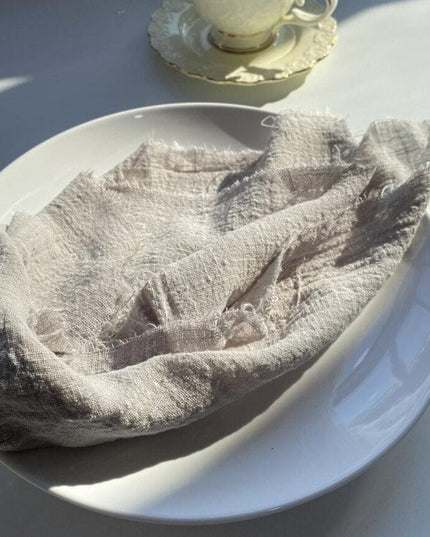 Elegant Holiday Linen Blend Napkins - 50 Pack for Festive Gatherings