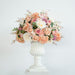 Rose and Hydrangea Silk Floral Ball for Wedding Decor