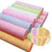 Sparkling Chunky Glitter Fabric Roll: Vibrant Crafting Essential