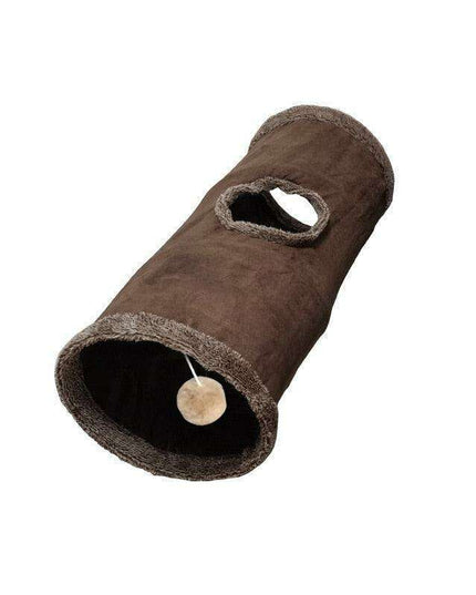 Interactive Peekaboo Pet Tunnel with Fun Ball - Engaging Playtime Adventure for Your Furry Companions