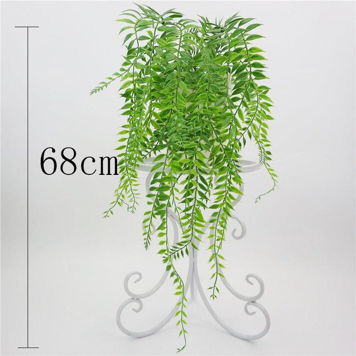 Lifelike Hanging Floral Arrangement for Home and Garden Decor