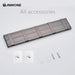 Modern Electroplated Aluminum Wall Hook Set - Elegant Storage Solution