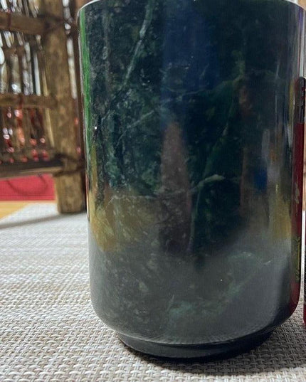 Tibetan Jade Teacup Set: Elevate Your Tea Ceremonies with Authentic Natural Elegance