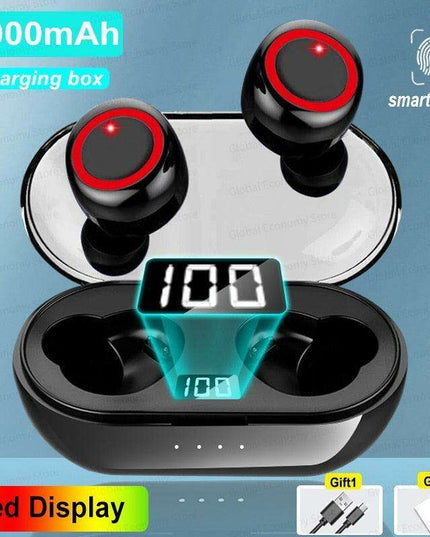 Active Lifestyle Wireless Earbuds Set with 3500mAh Charging Case