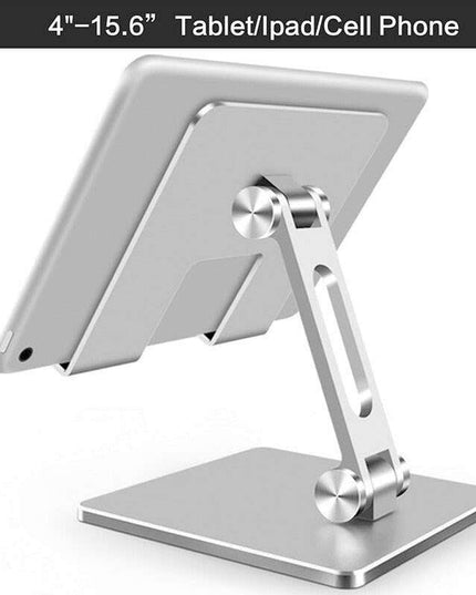 Adjustable Ergonomic Metal Stand for Phones and Tablets - Optimize Your Device Interaction