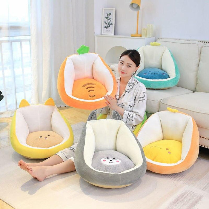 Japanese-Inspired Floor Seating Cushion