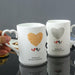 Charming Couple's Ceramic Mug Set - Perfect Gift for Special Occasions