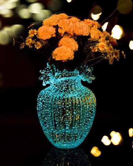 Luminous Solar Glass Vase: A Touch of Enchantment for Your Home Decor