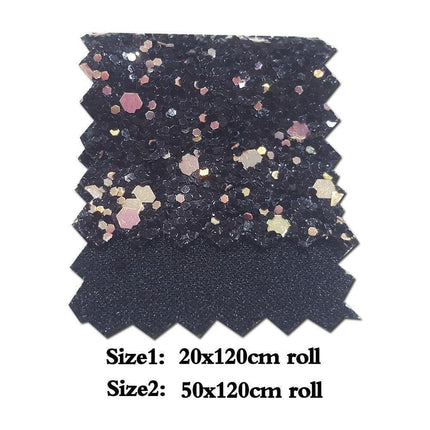 Sparkling Chunky Glitter Fabric Roll - Create a Crafting Fantasy