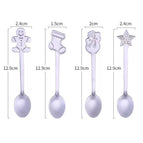 4pcs spoon silver