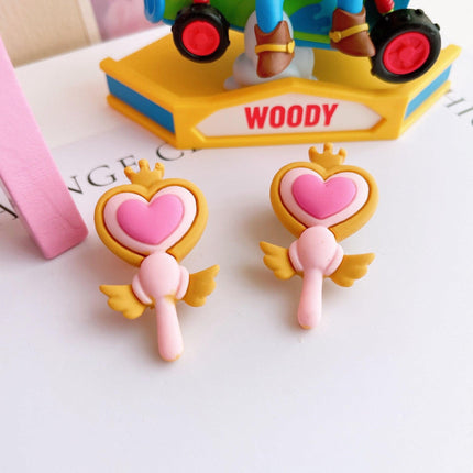 Enchanted Castle Wand Resin Craft Charm Set