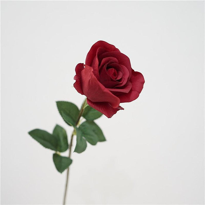 Luxurious Realistic Rose Arrangement - Premium Lint Home Décor for Elegant Atmosphere