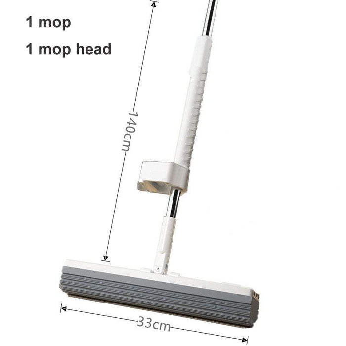 Magic Self-Cleaning Squeeze Mop Kit for Household Cleaning