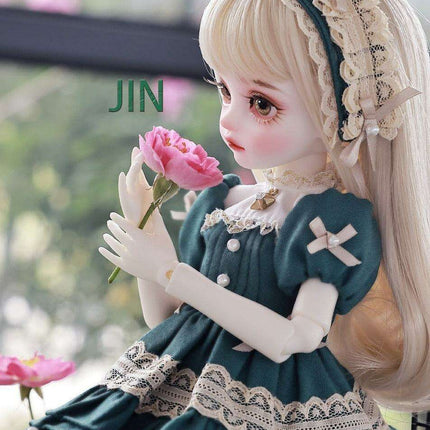 Enchanting Customizable Jin Young Doll in Stylish Lolita Attire