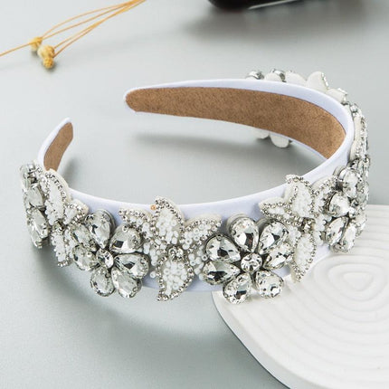 Botanica Sparkling Rhinestone Hair Hoops: Glamorous Accessories for Trendsetting Women and Teens