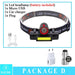 Compact Adventure COB Headlamp with Customizable Lighting and Comfort Fit