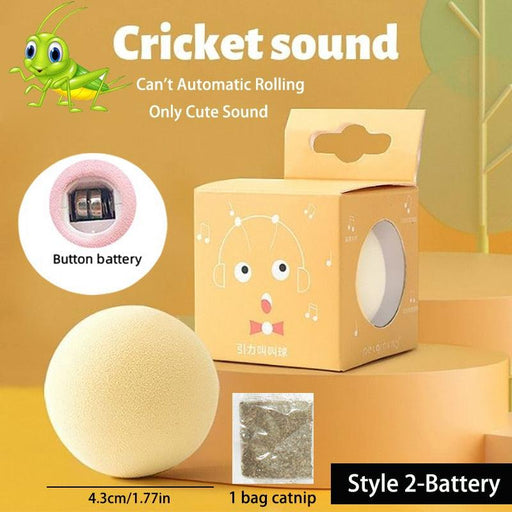Smart Cat Toys Automatic Rolling Ball for Engaging Indoor Cat Play