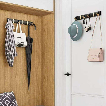 Compact and Stylish Towel Hook Organizer for Enhanced Home Storage