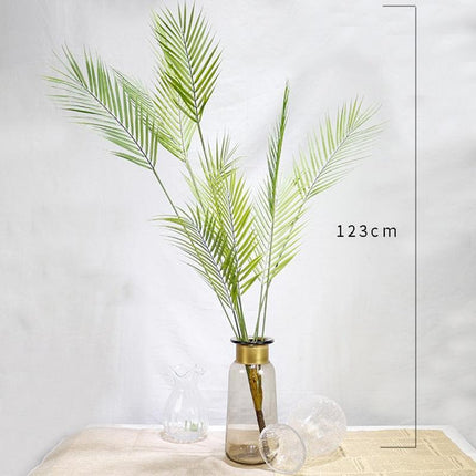 Exotic Paradise: Realistic Lifelike Artificial Palm Leaf Plants - Premium Collection