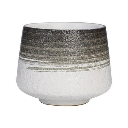 Artisan European Nature-Inspired Tea Cup Set with Unique Kiln-Fired Glazing