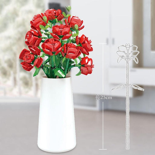 Orchid Elegance Eternal Flower Building Kit for Home Decor and Special Gifting
