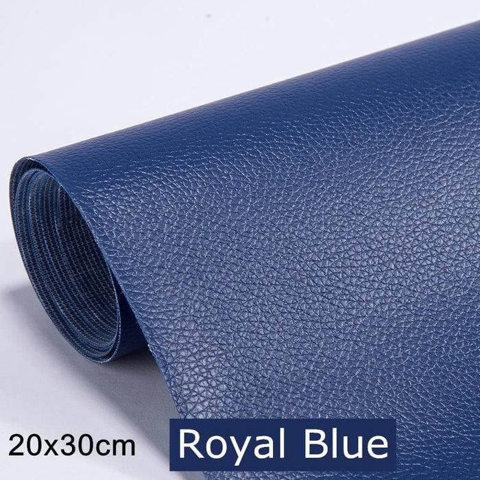 Jumbo XL Luxe Litchi Leather Repair Stickers - Stylish Solutions for Elegant Furniture Fixes