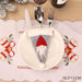 Whimsical Gnome-Themed Christmas Chair Cover - Festive Home Accent