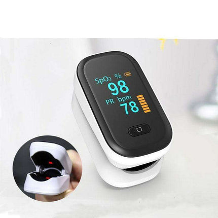 Premium OLED Finger Pulse Oximeter with Enhanced Display for Accurate Health Evaluation