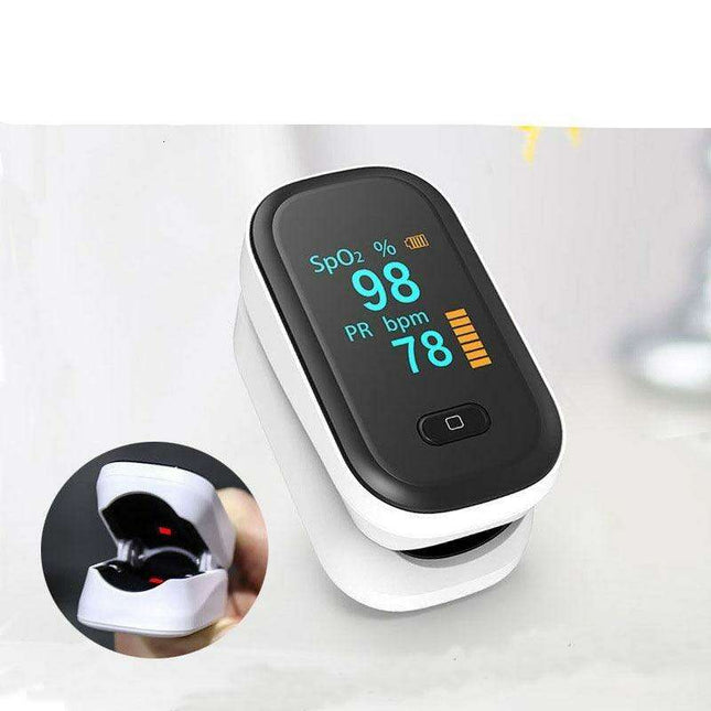 Premium OLED Finger Pulse Oximeter with Enhanced Display for Accurate Health Evaluation