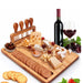 Premium Wooden Cutting Board Collection - Resistant to Moisture, Pests, Warp-Free - Perfect for Home, Eatery, Residence