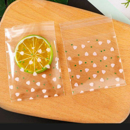 Cherry Blossom Treat Bags - Elegant Self-Adhesive Packaging for Handmade Confections