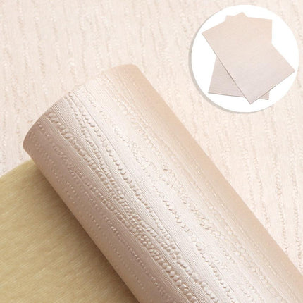 Opulent Pearl Striped Faux Leather for Luxurious DIY Creations