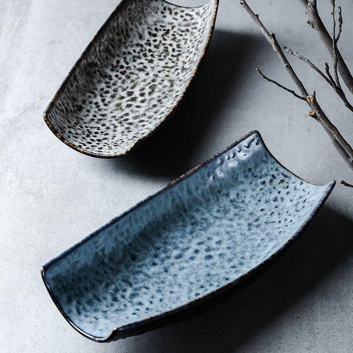 Unique Japanese-Inspired Dining Plate Set