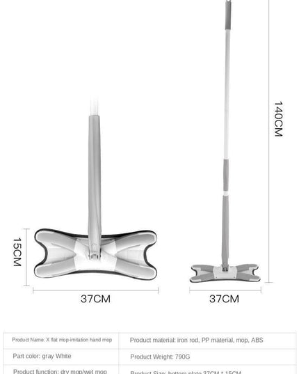 Revolutionary X-Type Squeeze Mop System: Transform Your Cleaning Experience