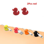 2pcs  duck red