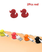 2pcs  duck red