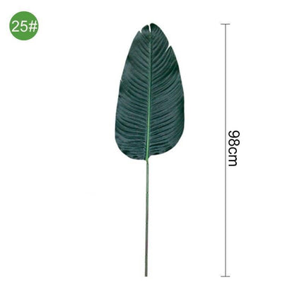 Exotic Paradise: Realistic Lifelike Artificial Palm Leaf Plants - Premium Collection