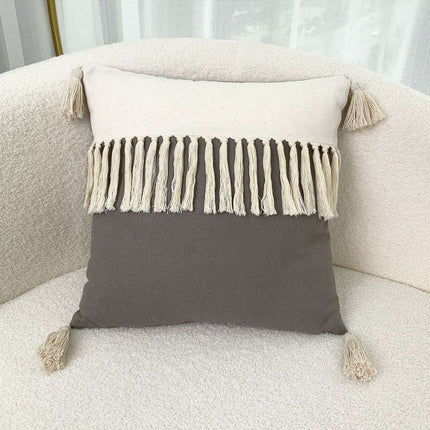 Chic Bohemian Tassel Pillow Sham Collection