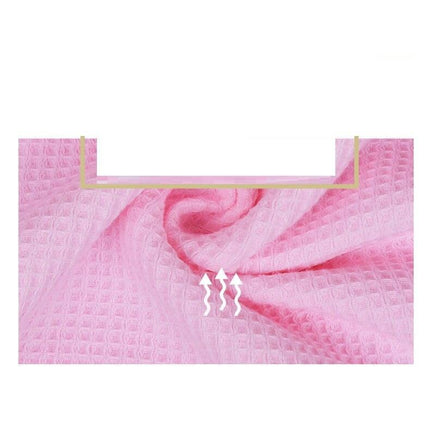 Luxury Cotton Kimono Robe with Plush Waffle Weave for Cozy Relaxation